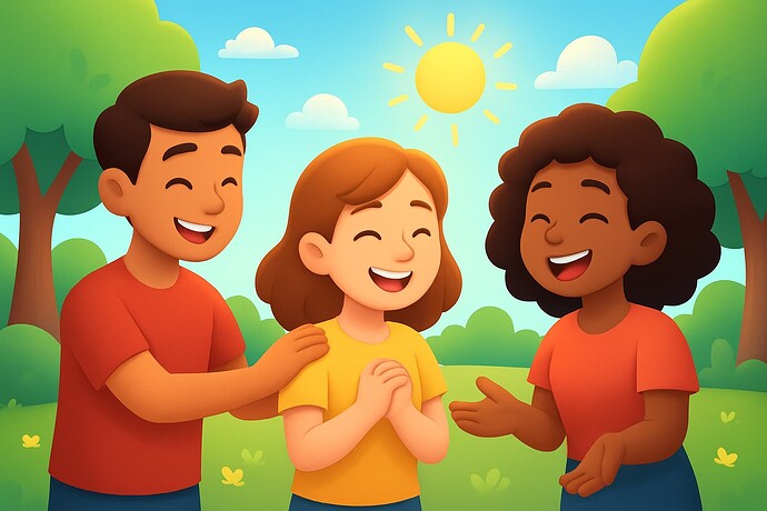 La joie qui se partage