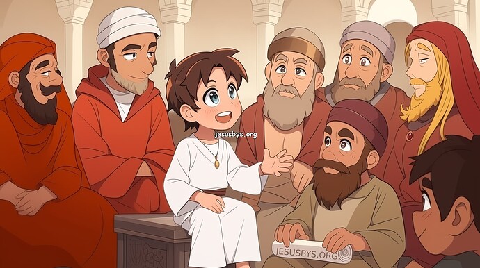 Une enfance pleine de sagesse et de joie de Jésus