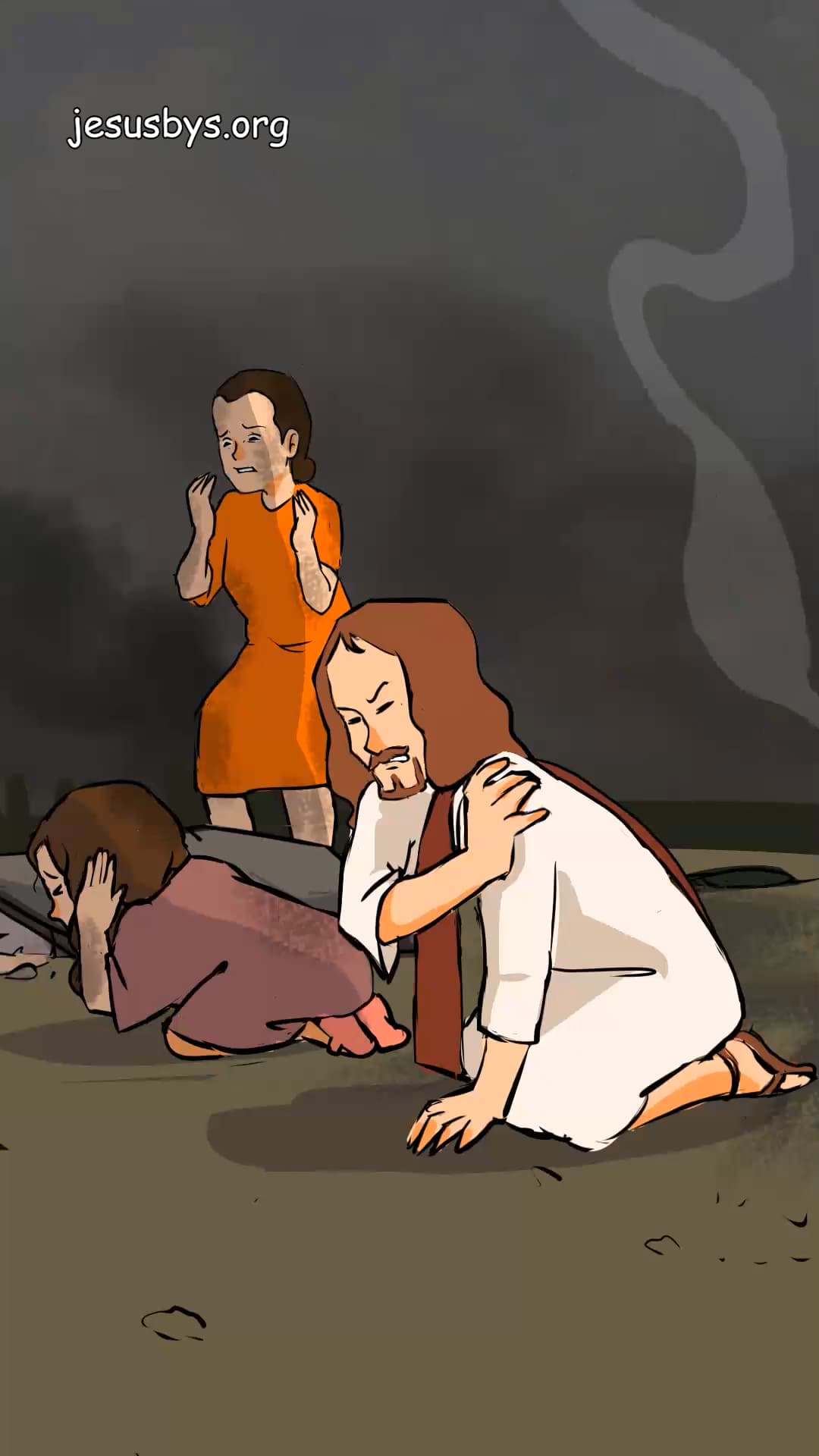 Jesus fights for peace